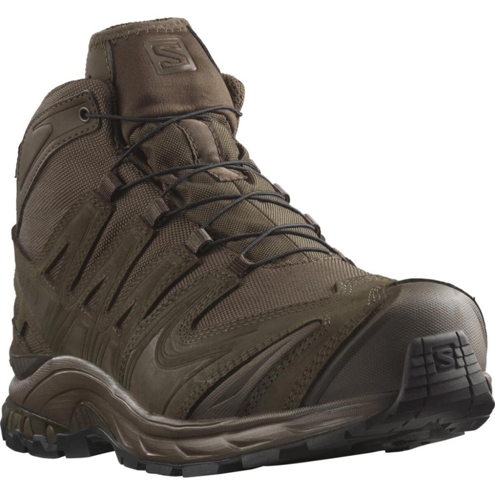 Buty wojskowe taktyczne Salomon Xa Forces MID Gtx En Earth Brown 40