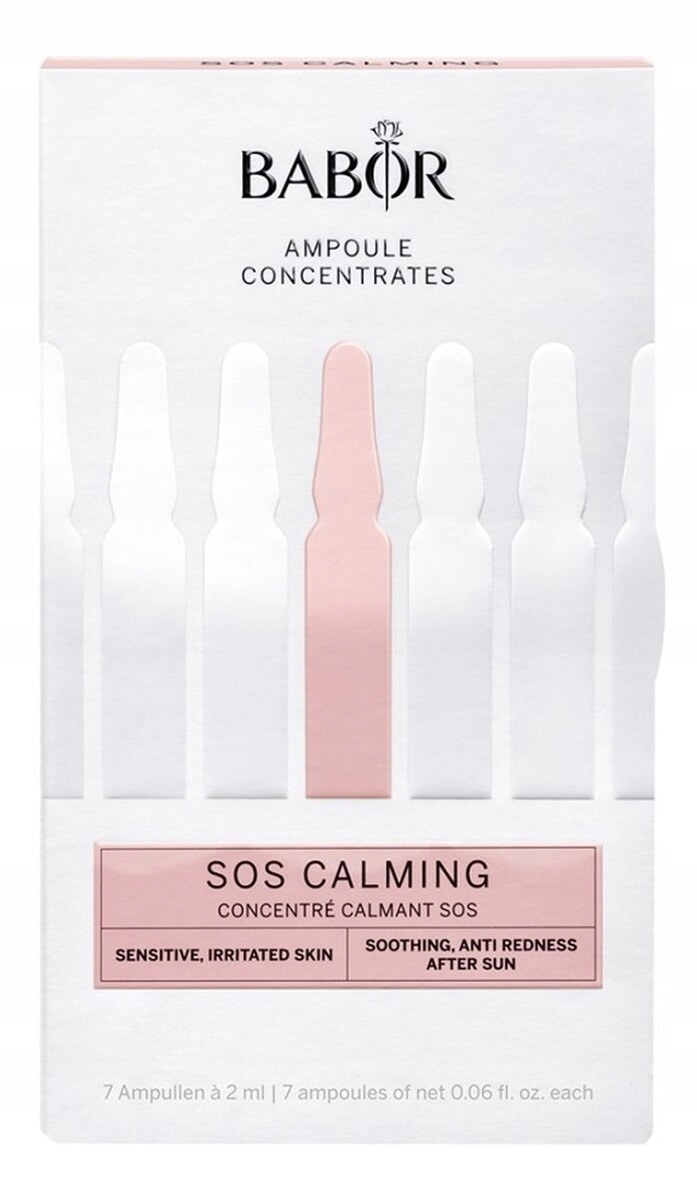 Babor Omáčka calming ampule pro citlivou pokožku 7 x 2 ml