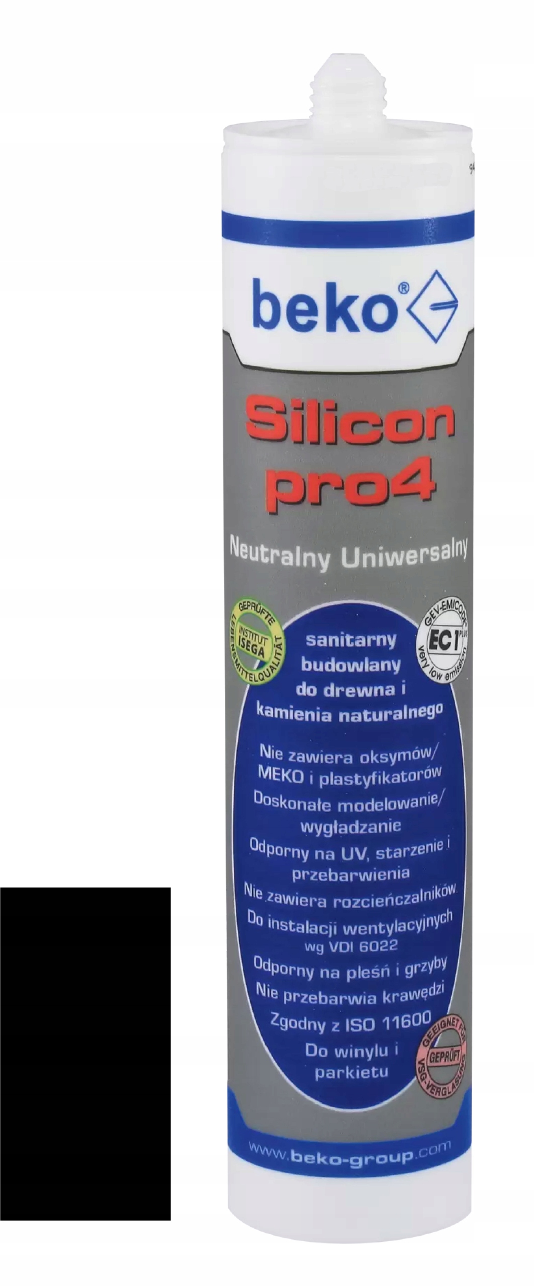

Beko Silikon Pro4 Universalny Czarny