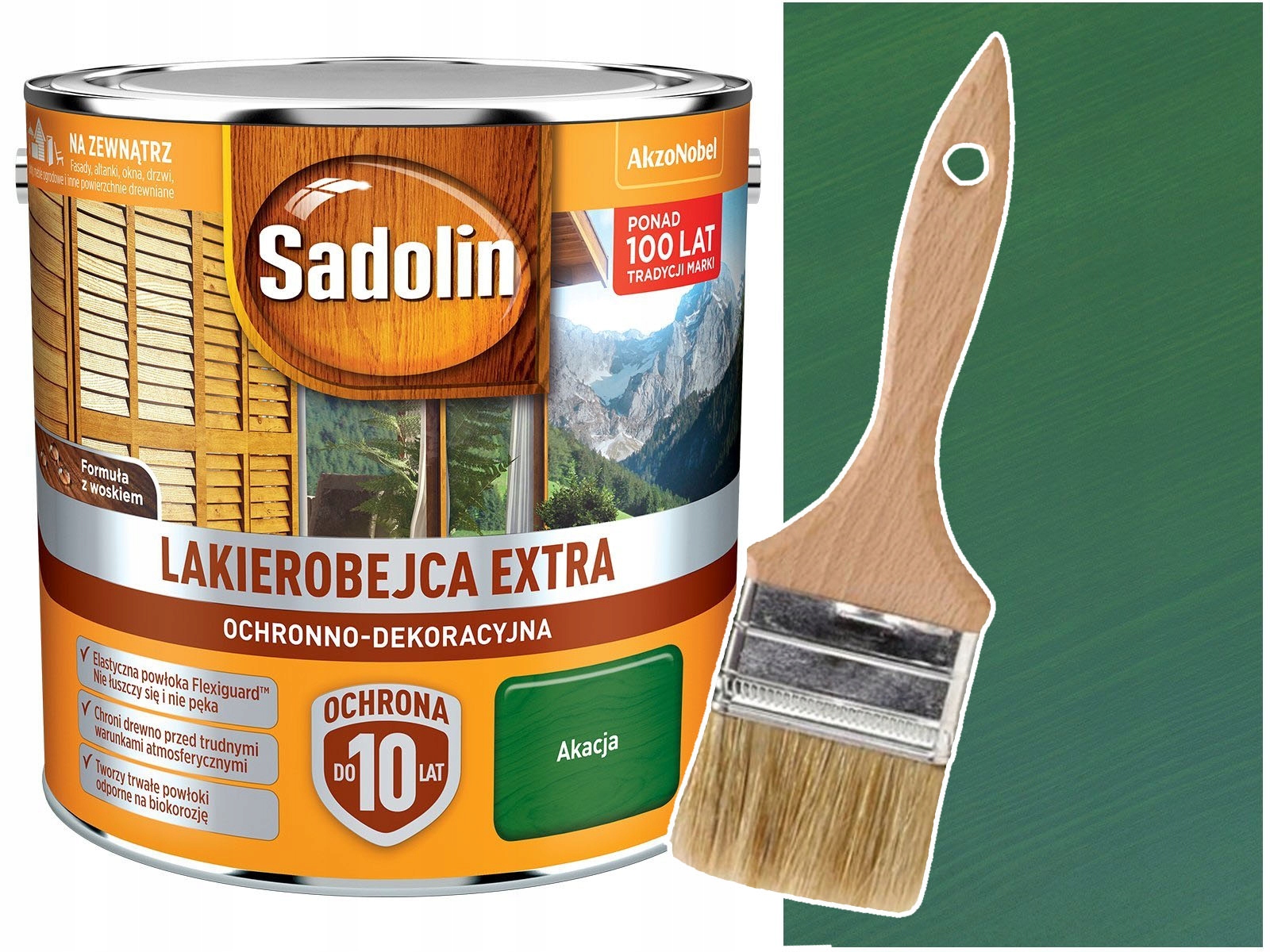 Sadolin Lakovací malta na dřevo Extra Akácie 5L