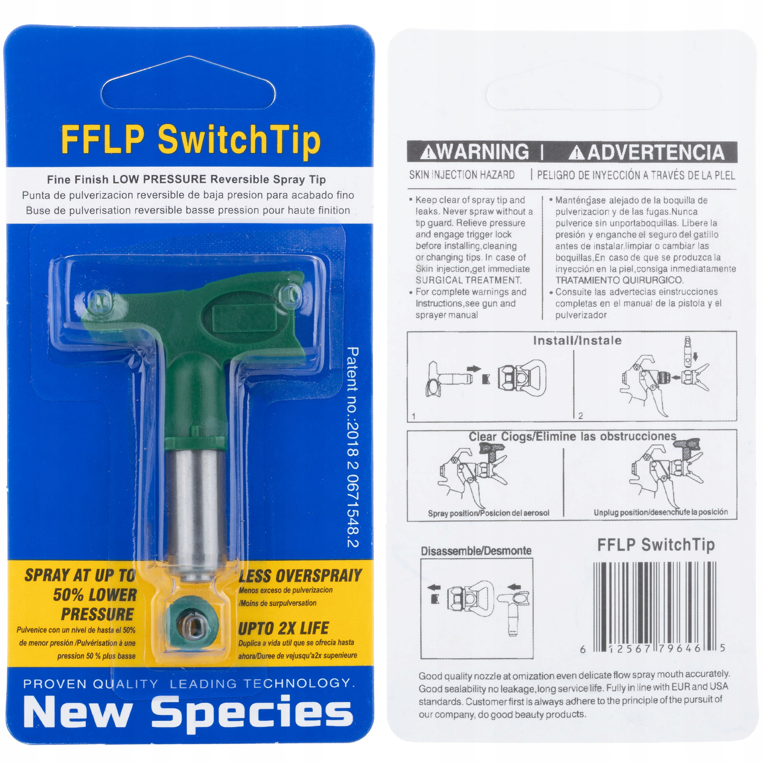 DYSZA MALARSKA 512 FFLP NISKOCIŚNIENIOWA GRUNT AGREGAT GRACO ROSFIX WAGNER Model 5RS8-6JZM