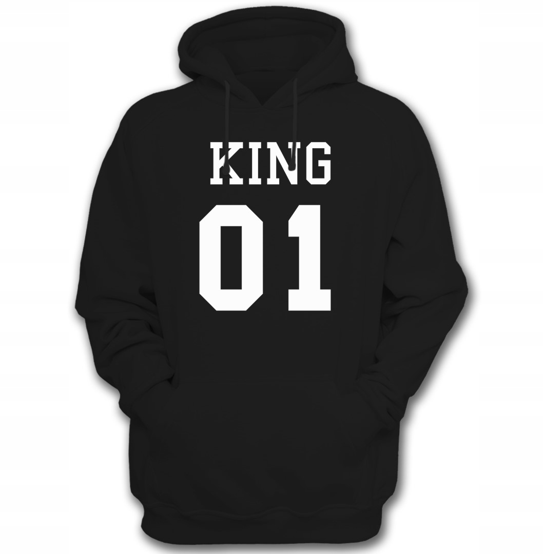 

Bluza z kapturem King Queen PARY-04 czarna r.S