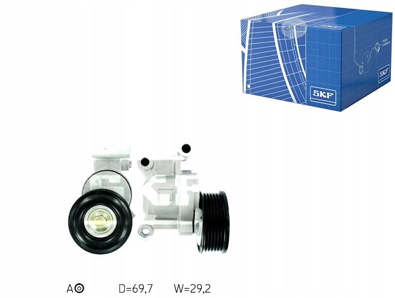 SKF РОЛИК НАТЯГУВАЧ РЕМЕНЯ ПОЛІКЛИНОВОГО SKF, ВКМ 64040