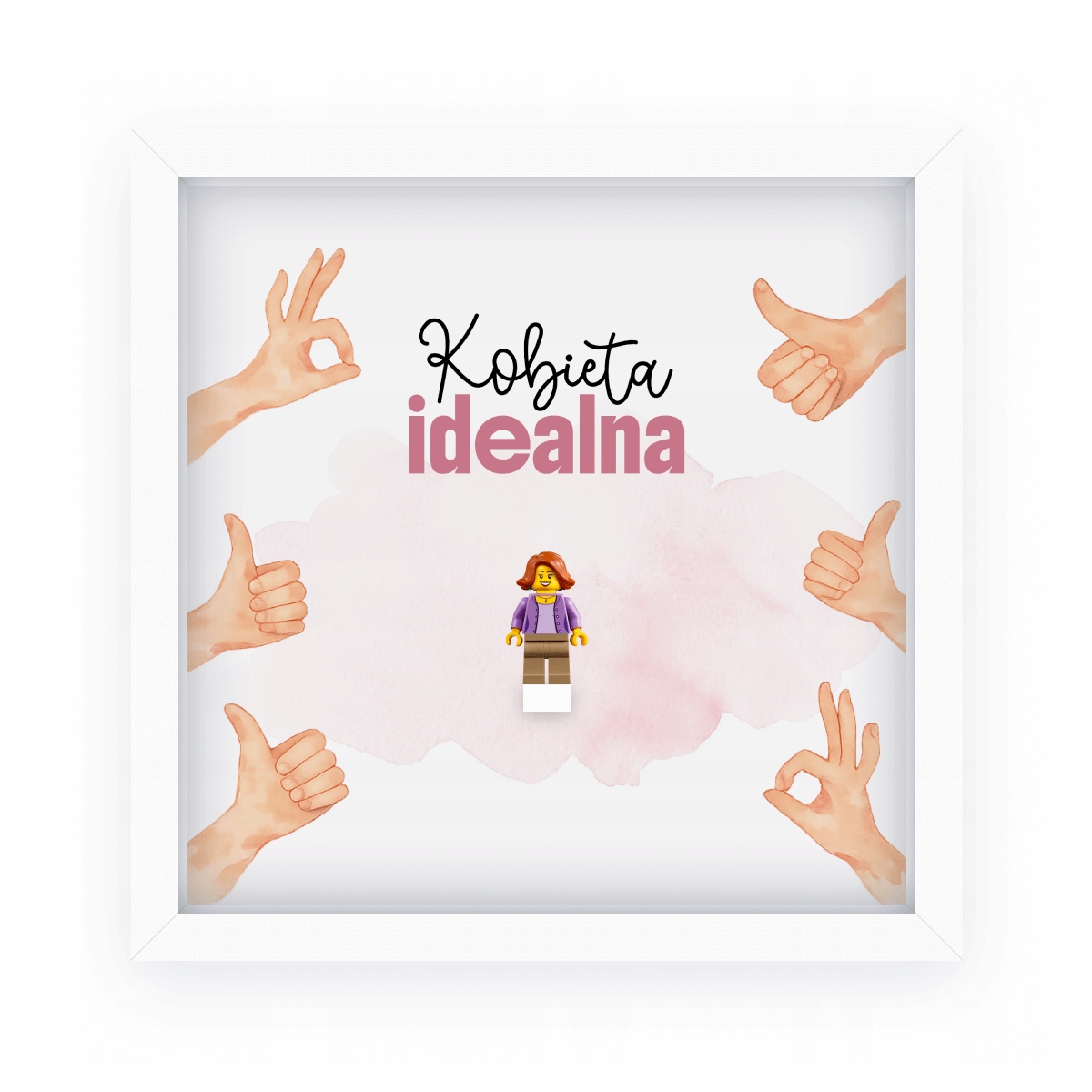 Rámeček S Minifigurkou Lego „ideální Žena“ – Na Valentýna, Na Den Žen