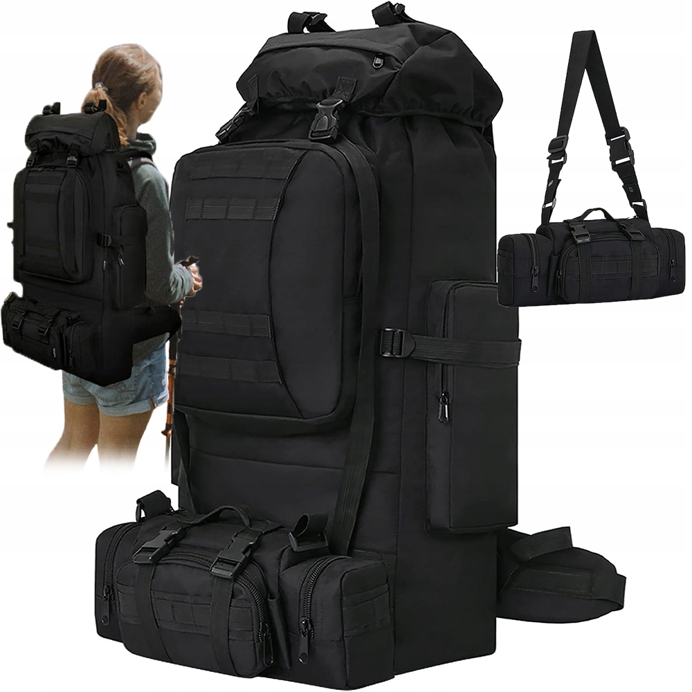 Batoh Taktický Vojenský Horský Turistický Batoh Velký 100L Taška