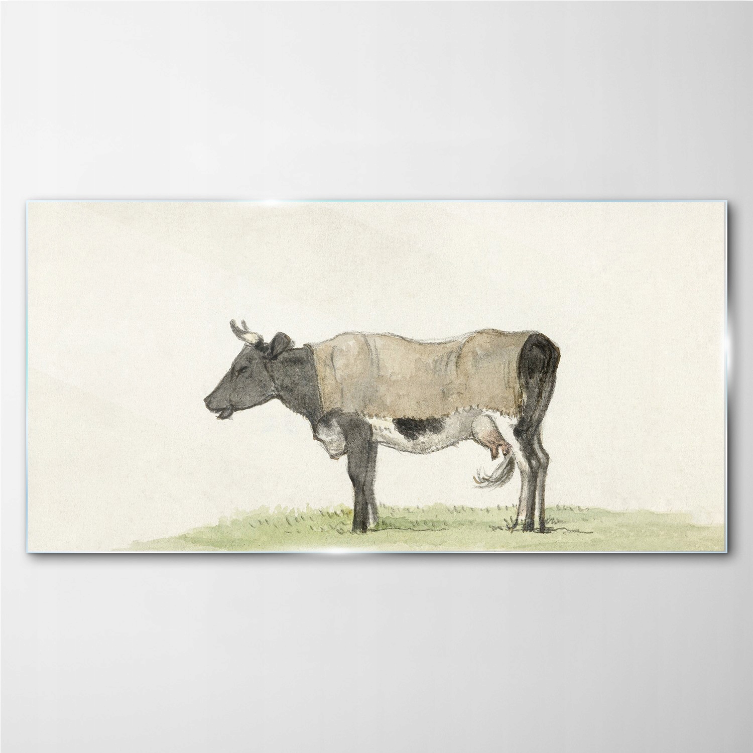 

Obraz szklany z nadrukiem Zwierzę krowa 140x70 cm