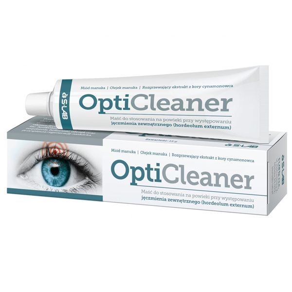 

OptiCleaner maść na powieki 15 g Jęczmień
