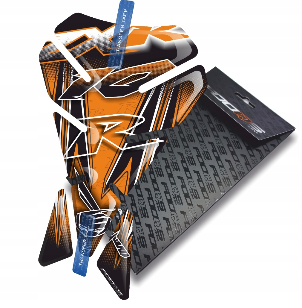Tank-pad V1 od firmy Fooqs pro Kawasaki ZX-10-R Oranžový