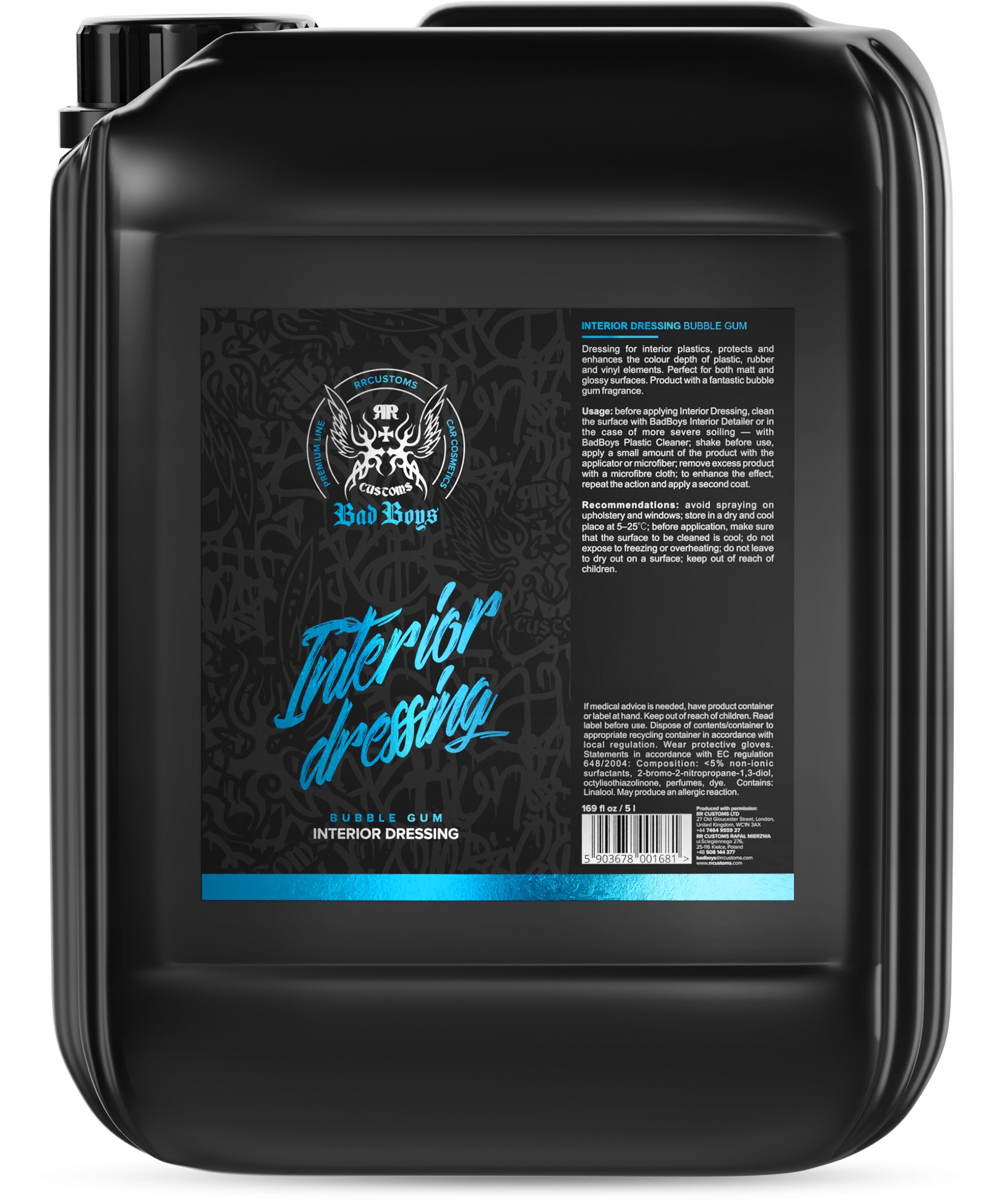 

Rrc Bad Boys Interior Dressing Bubble Gum 5L