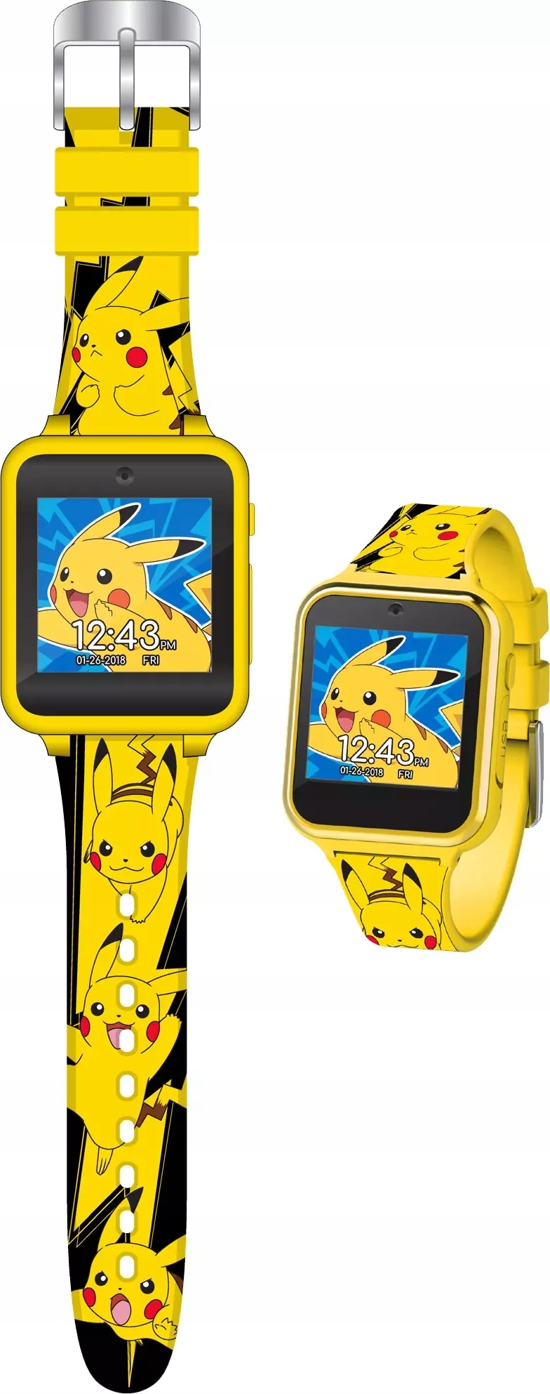 Chytré Hodinky Pro Děti Elektronický Pokemon 10 Funkcí Dotykové