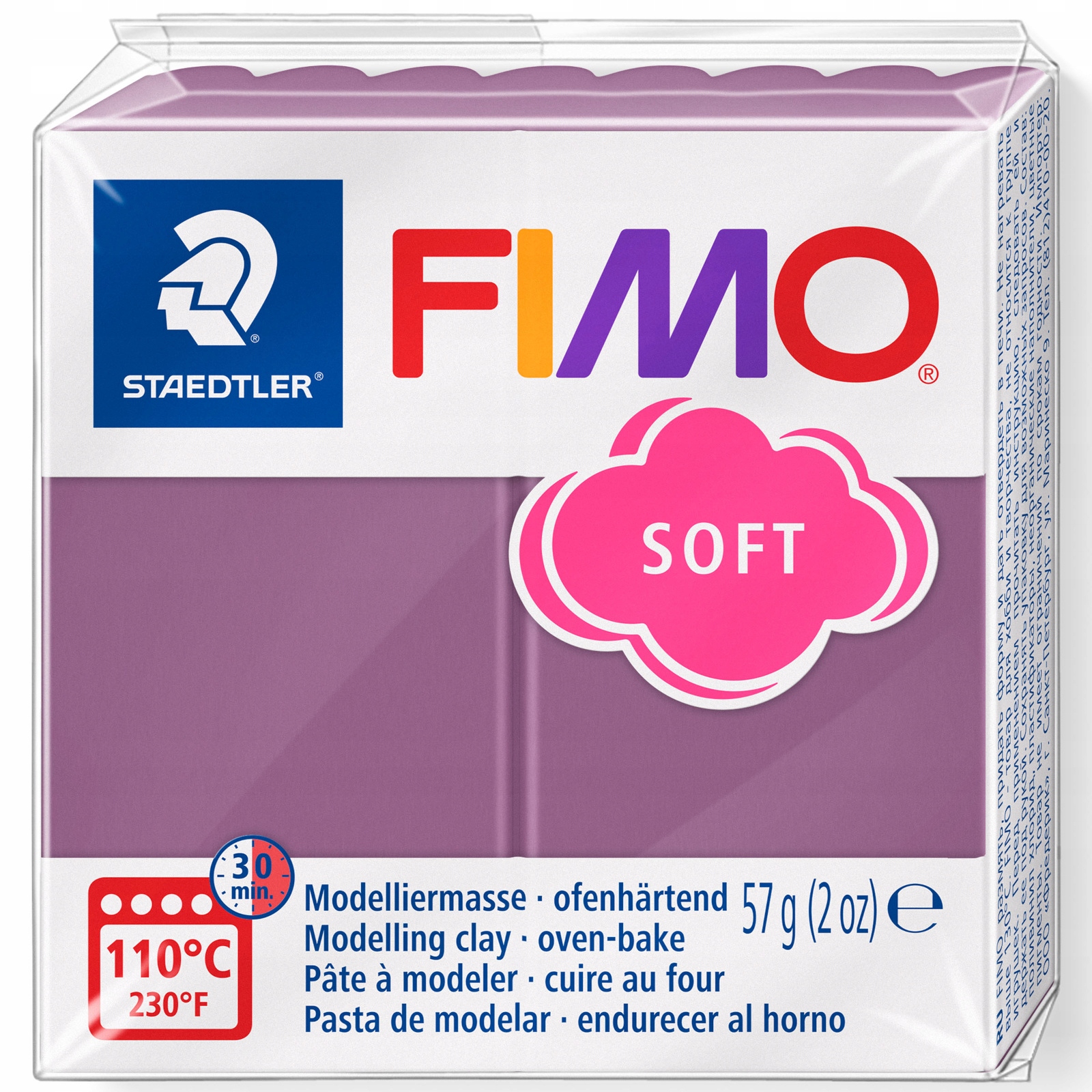 Staedtler Fimo Soft MASA PLASTYCZNA JAGODOWY 57g 8020-T60