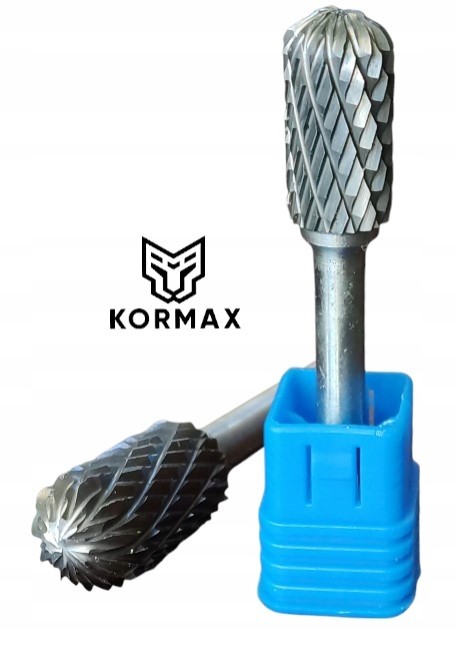 Fréza pilníková válcová zaoblená 12x25x65x6 pro karbidové kovy Kormax