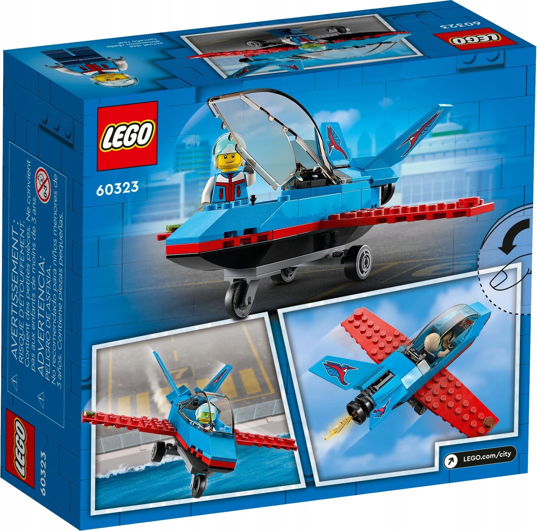 

Lego City Samolot kaskaderski 60323