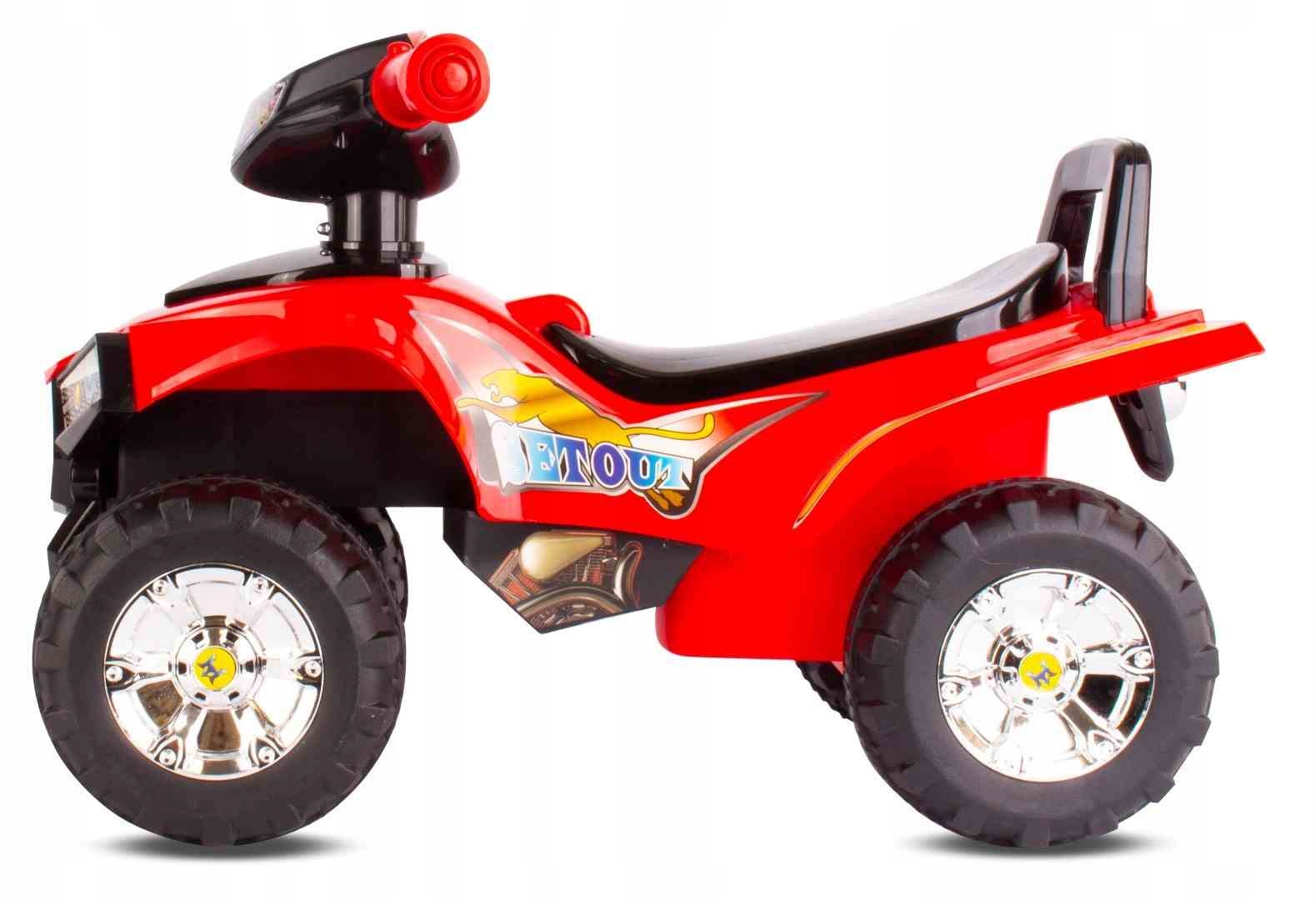 Jeździk dla dziecka na roczek Quad czerwony Kod producenta J05.053.0.1