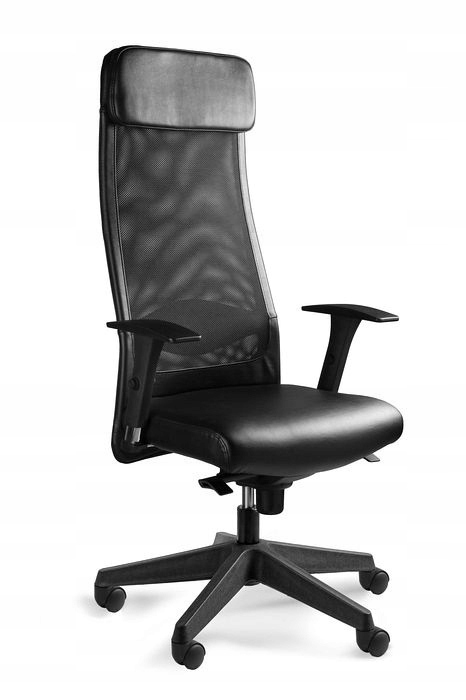

Fotel krzesło biurowe wysokie oparcie ergonomiczne