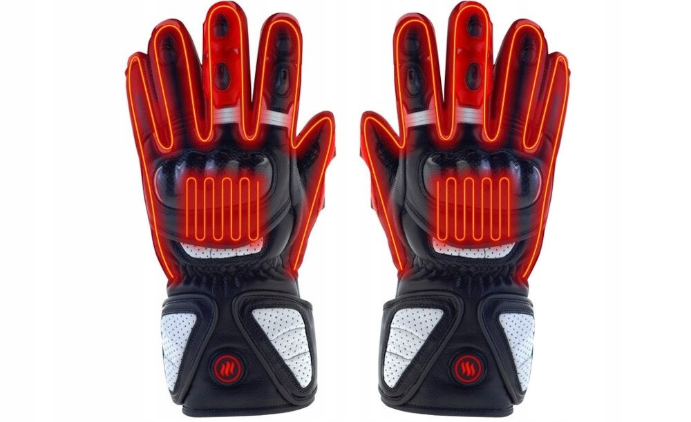 Podgrzewane rękawice GLOVII GDB (rozmiar L) Czarny Rodzaj Damskie