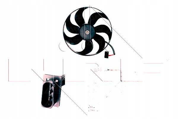 Nrf Ventilátor Chladiče Vw GOLF/BORA/A3 Asistent Řízení #28