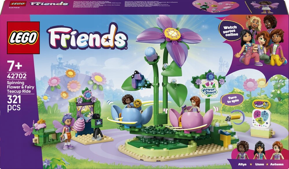 Lego Friends Wróżkowa karuzela z kwiatami (42702)
