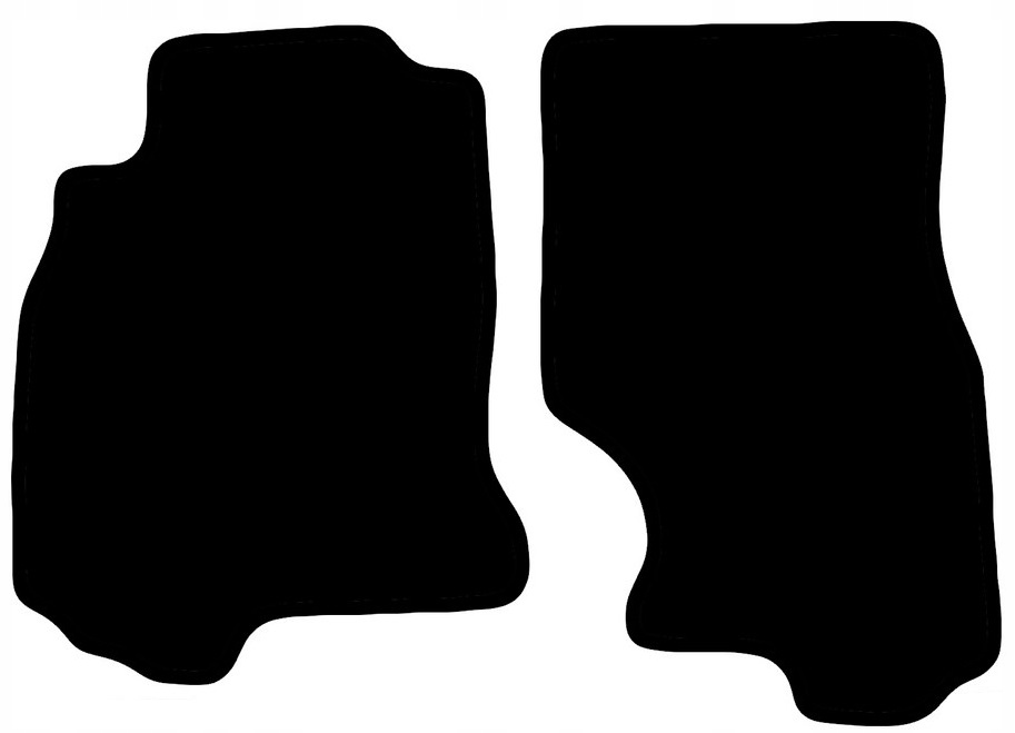 Czarne dywaniki dedykowane dopasowane Przód do Infiniti Fx I 2003-2008