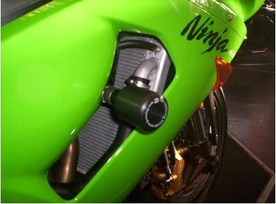 Crashpady Classic Rg Racing Kawasaki ZX636 05 06 Čierne