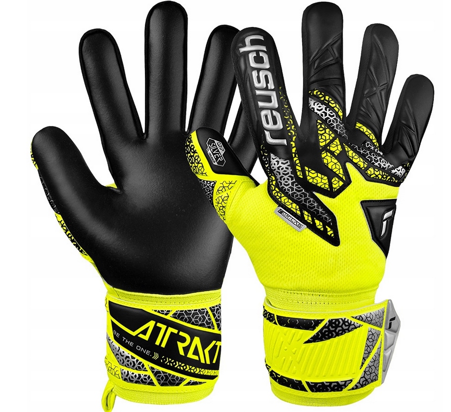 Pánské brankářské rukavice Reusch Attrakt Silver vel. 9,5