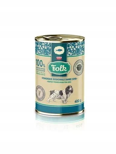 4 x Folk Pomořské Rybí Jídlo 400 g