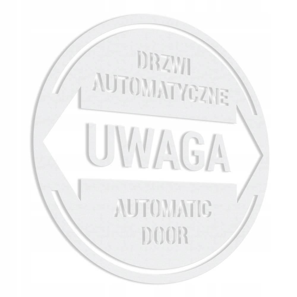 

Naklejka Drzwi Automatyczne 15x15