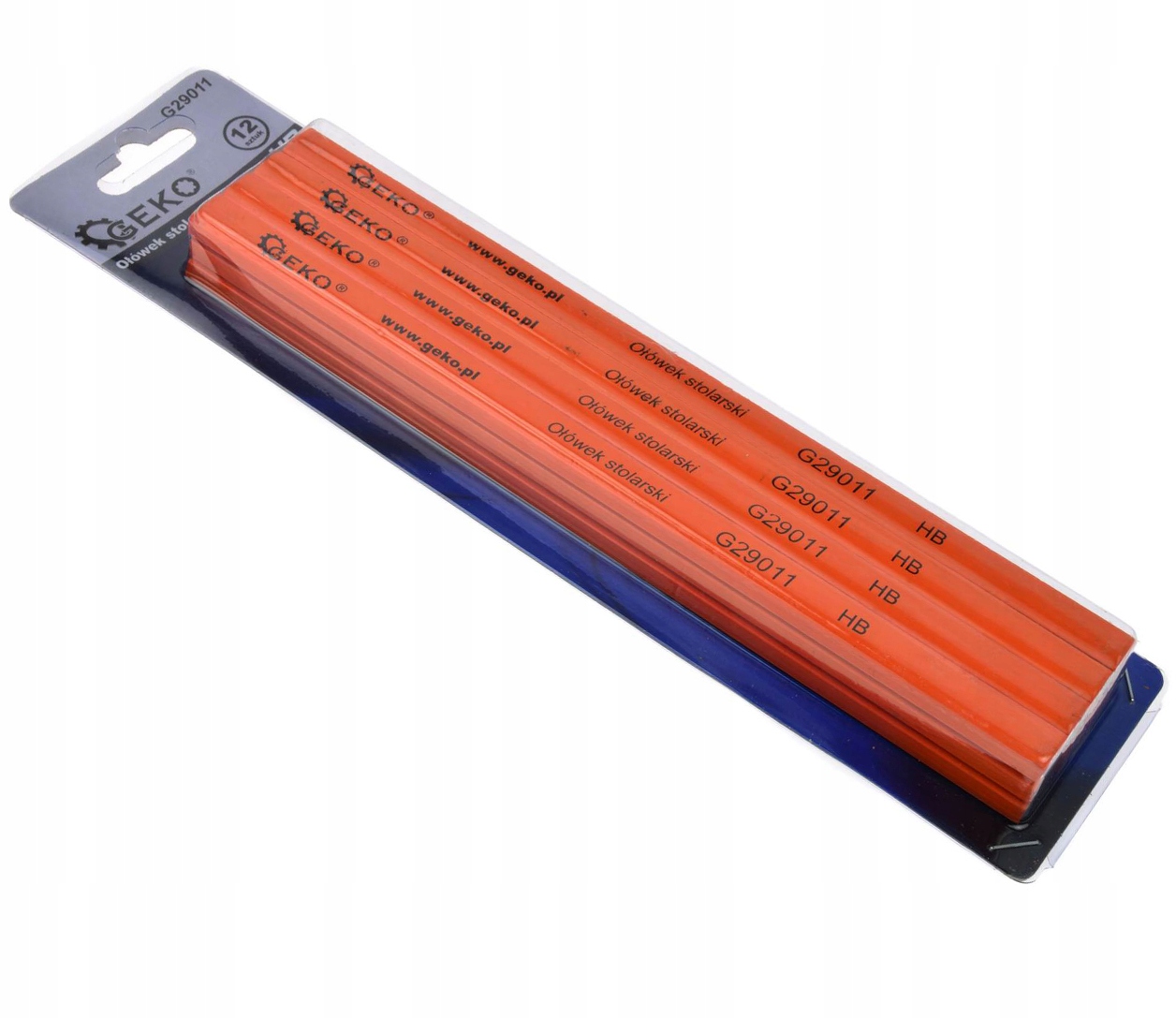 

Ołówek Stolarski 245MM Hb 12 Szt. Geko