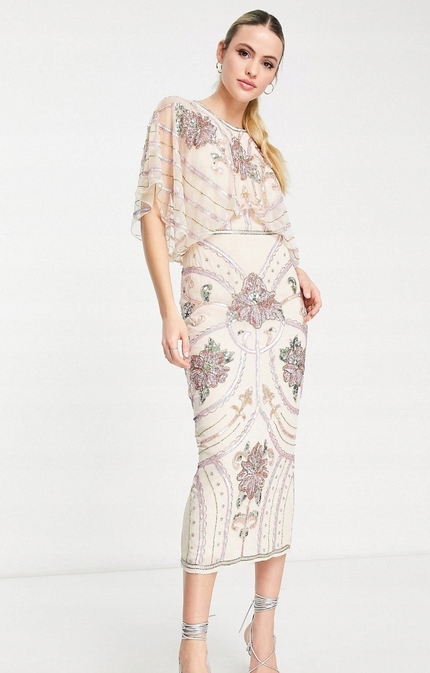 Zdobené Flitrové Šaty Edition 36 S