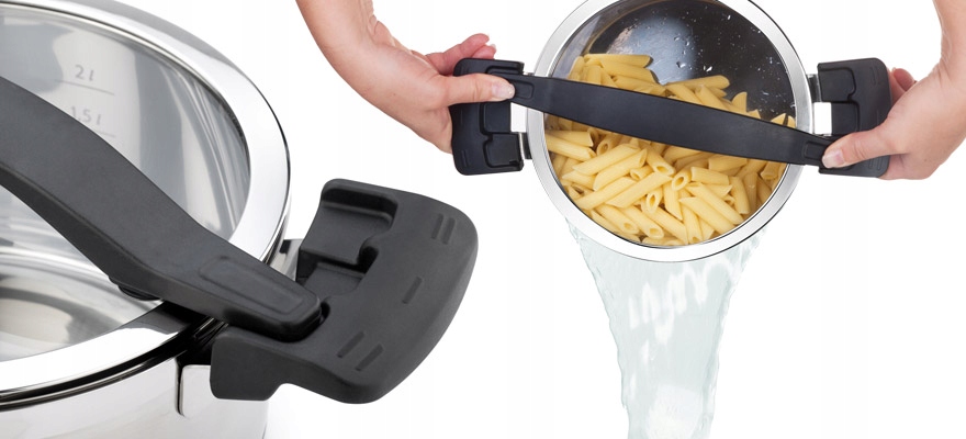 KOMPLET ZESTAW GARNKÓW STAL ULTIMA TESCOMA 10SZT. Marka Tescoma