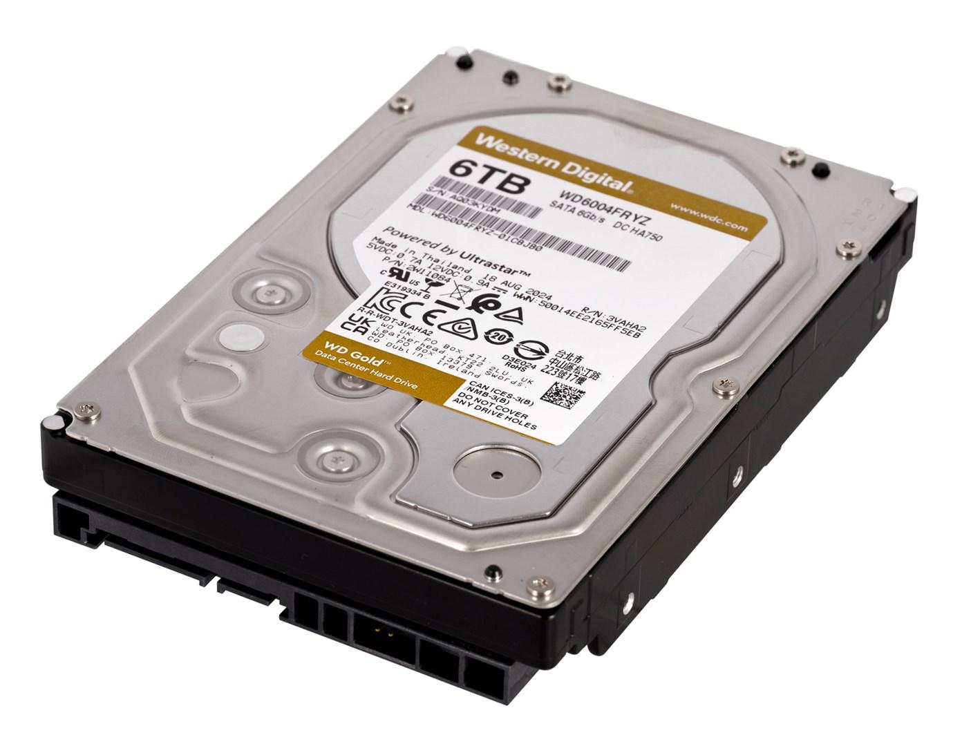 Dysk twardy Hdd Wd Gold 6TB 3,5'' Sata WD6004FRYZ