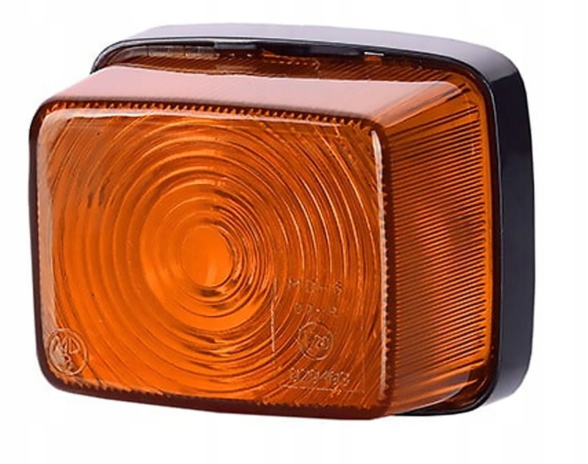 Lampa obrysowa pomarańczowa przyczepy przyczepki na żarówkę 12V 24V