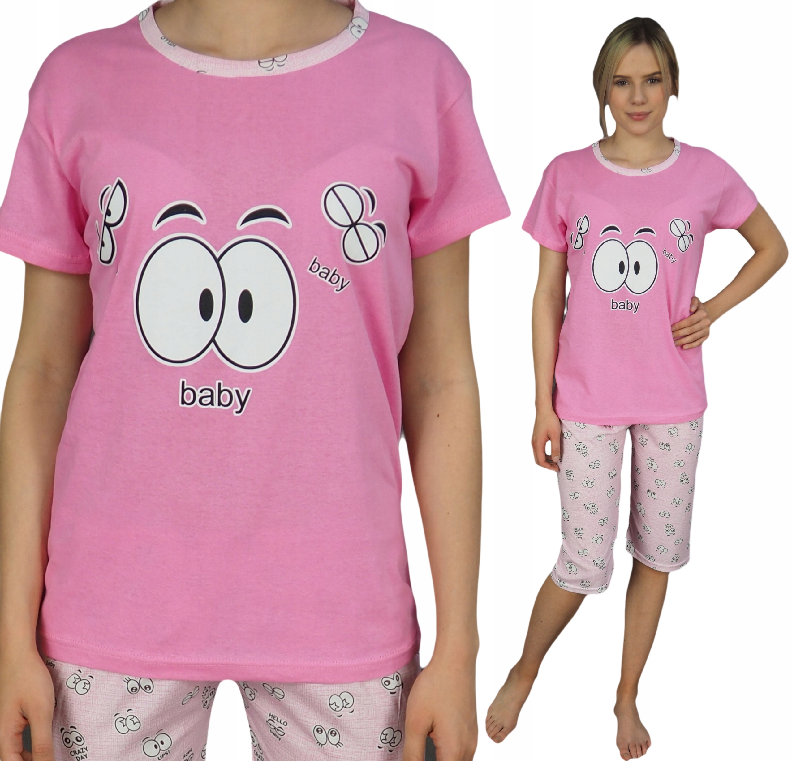 

Piżama Damska M 38 rybaczki OkO Nowość Roz. M