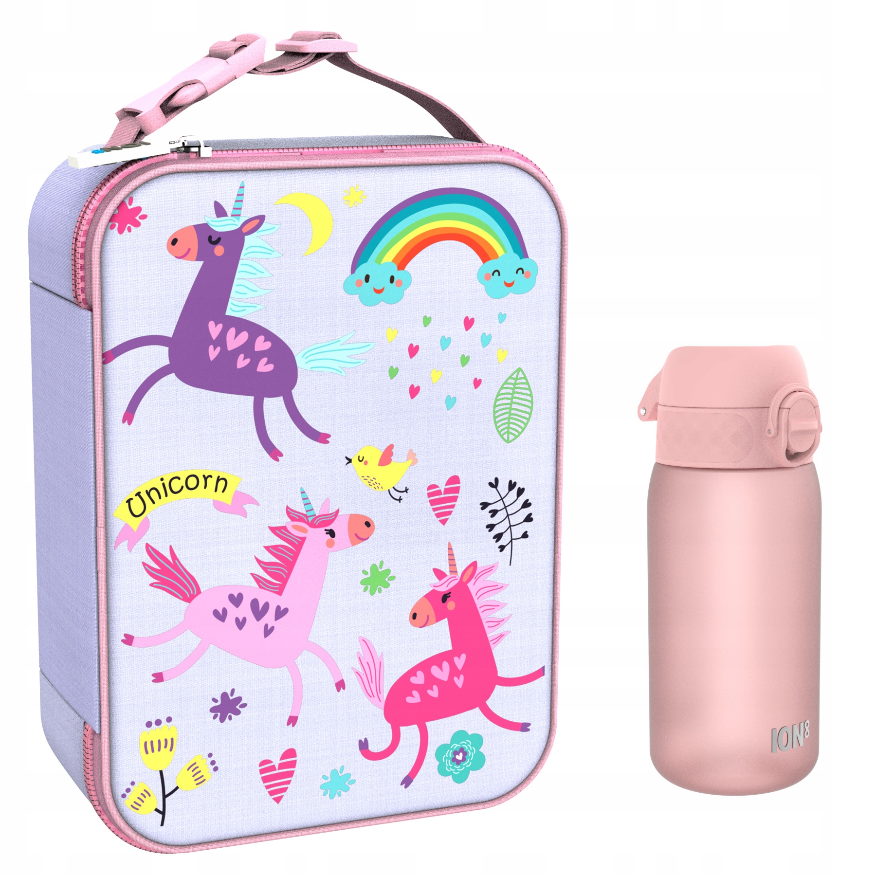 Láhev Na Pití 0,35 L Termo Lunch Bag Snídaňová Sada Do Školky ION8