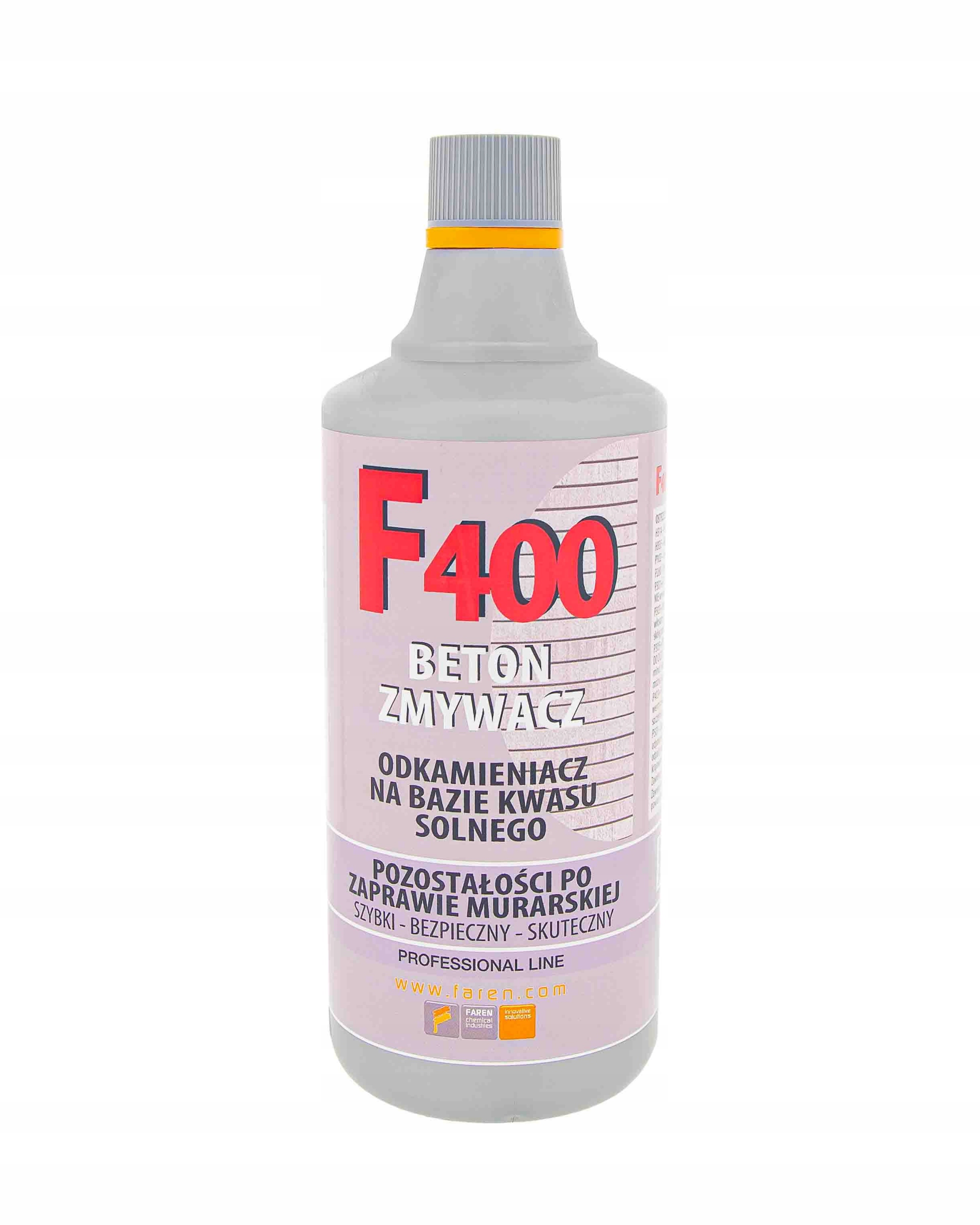 

F400 Beton Zmywacz 1000ML Brunali