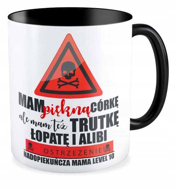 

Kubek czarny prezent Dzień Matki Mamy Różne Wzory