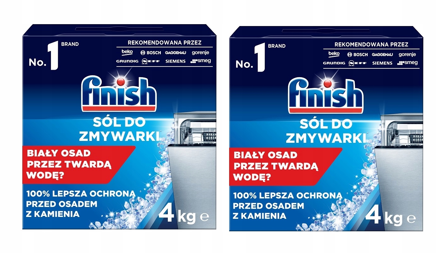 

Finish Sól ochronna do zmywarki 4 kg x2