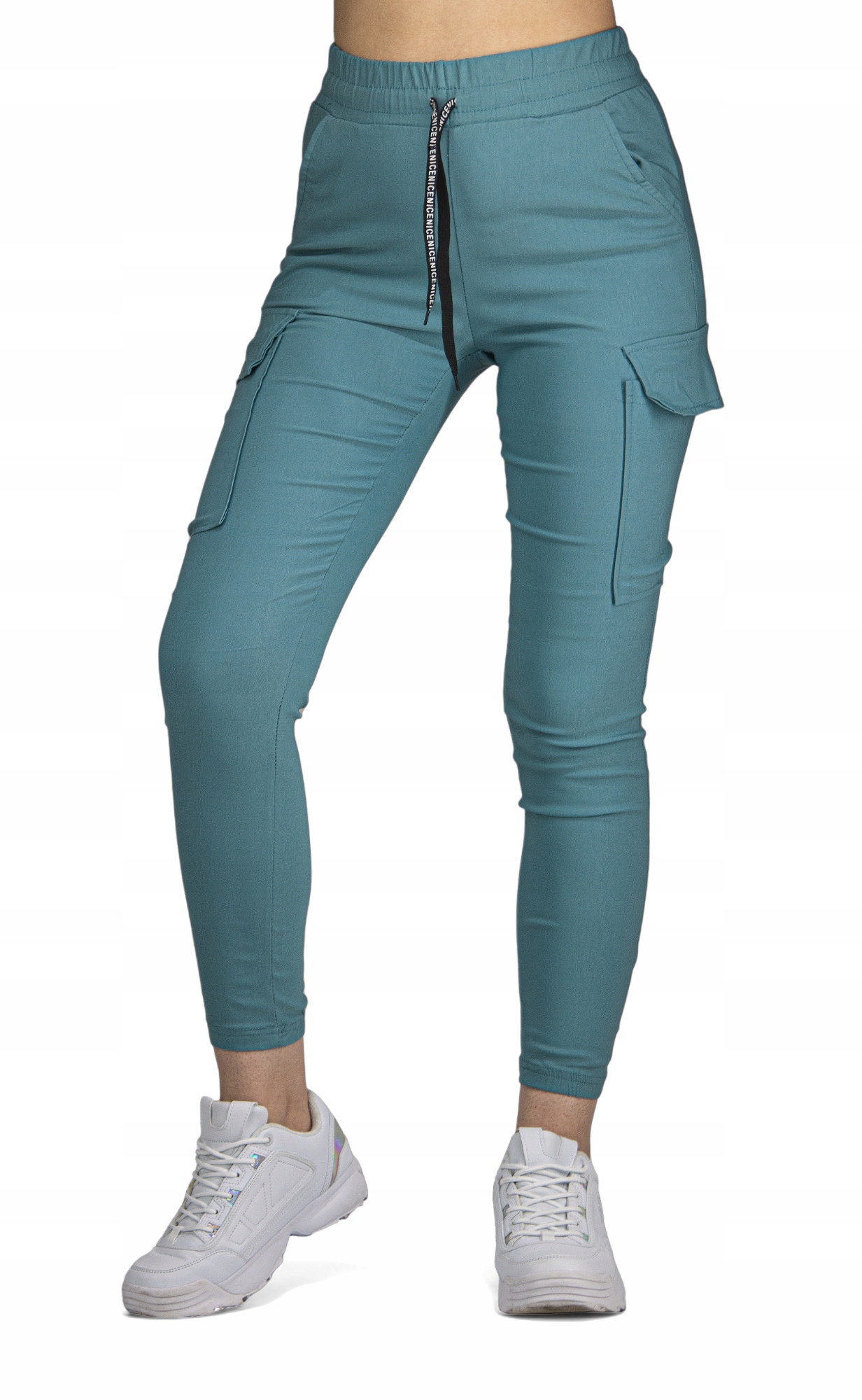 Spodnie ELASTYCZNE BOJÓWKI KOLORY F882 r.L Materiał dominujący bawełna