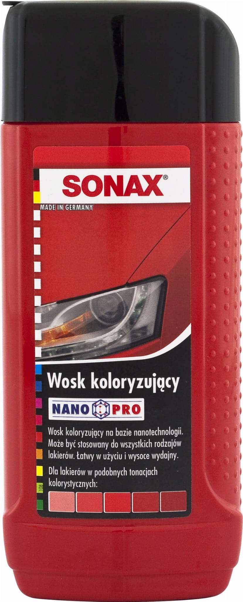 

Sonax Wosk Koloryzaujący Do Lakieru Czerwony 250ml