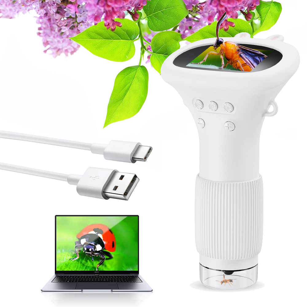 Mini Dětský mikroskop Hračka, Digitální mobilní mikroskop