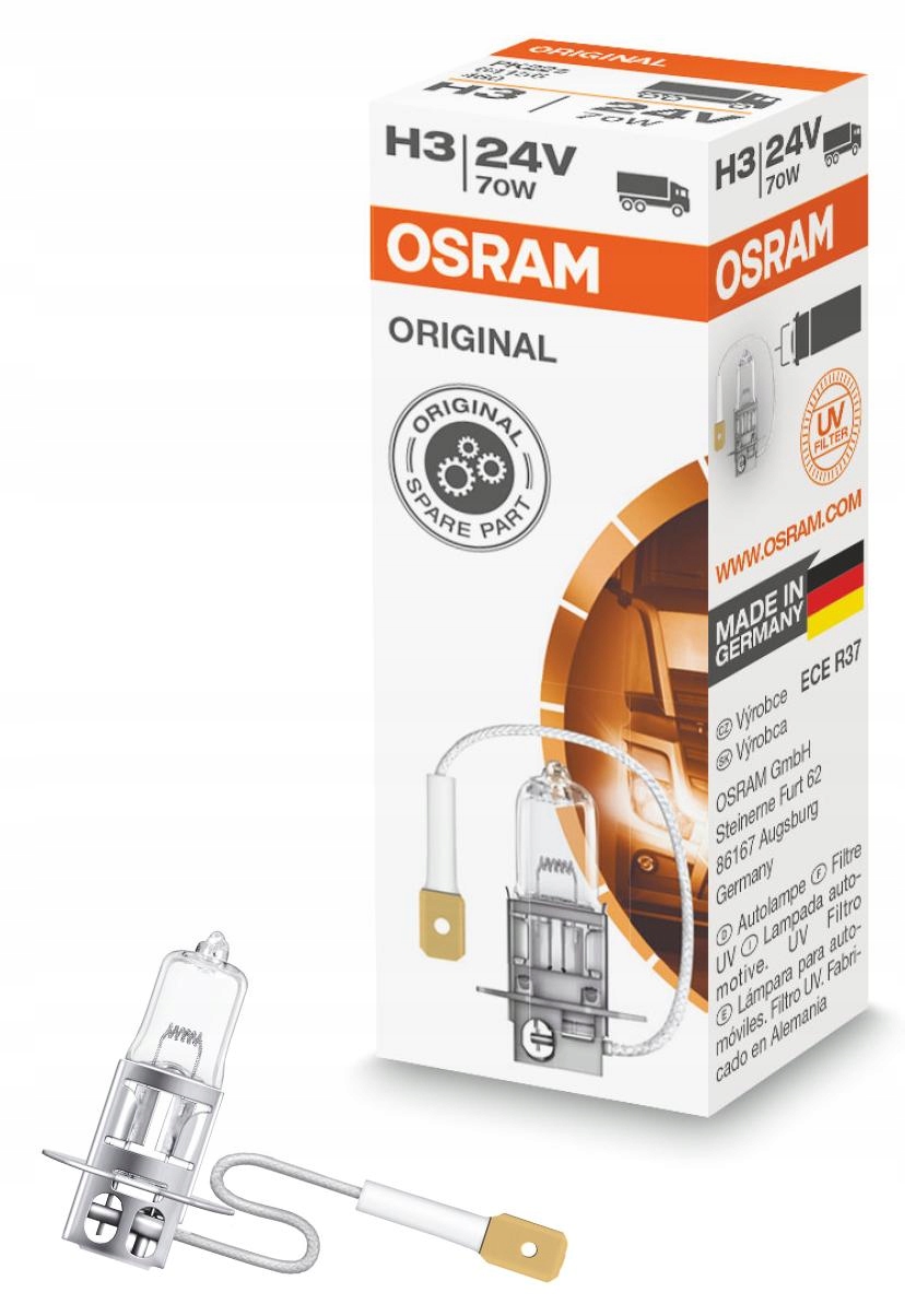 OSRAM - ORIGINAL LINE - ŻARÓWKA H3 24V 70W