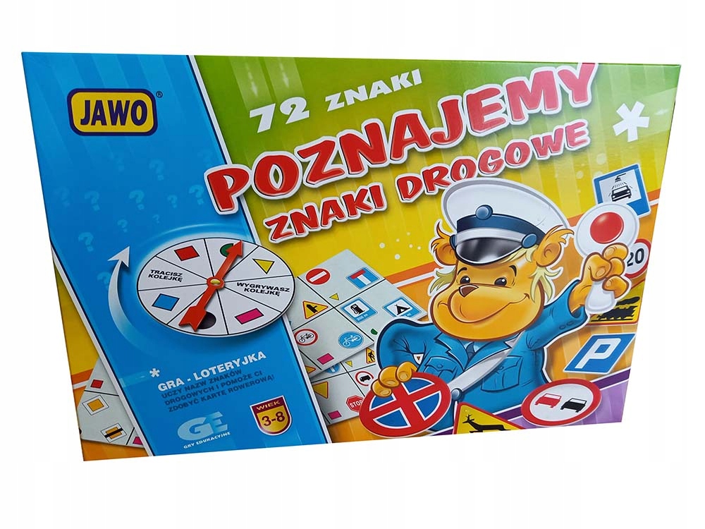 

Gra poznaje znaki drogowe gra edukacyjna planszowa