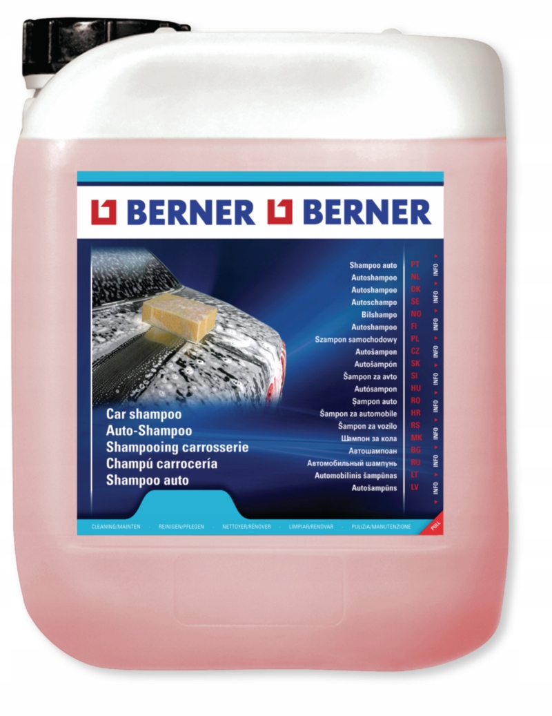 АВТОМОБІЛЬНИЙ ШАМПУНЬ BERNER