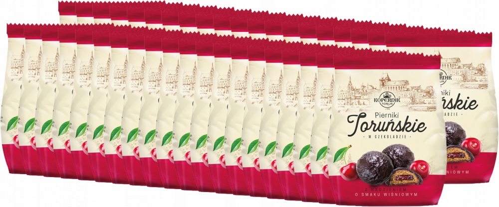 Kopernik Pierniki z Nadzieniem Wiśniowym 150g x40