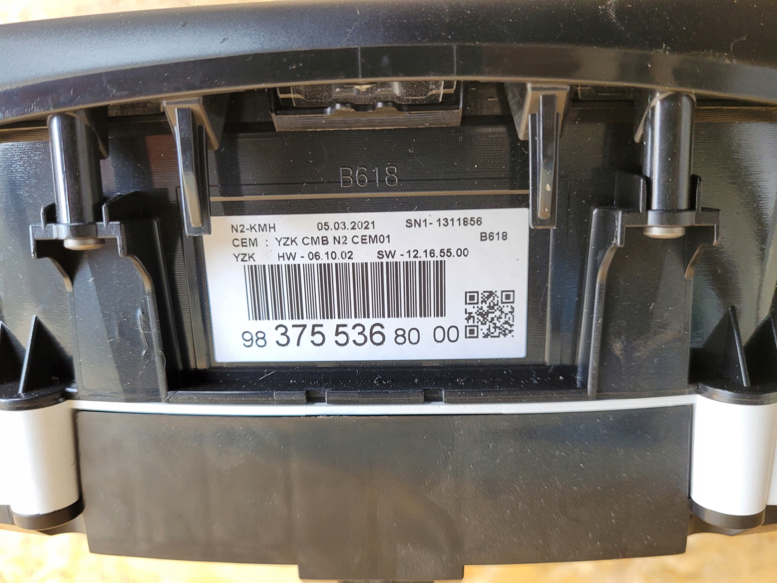 dials dials CITROEN C3 III 9837553680