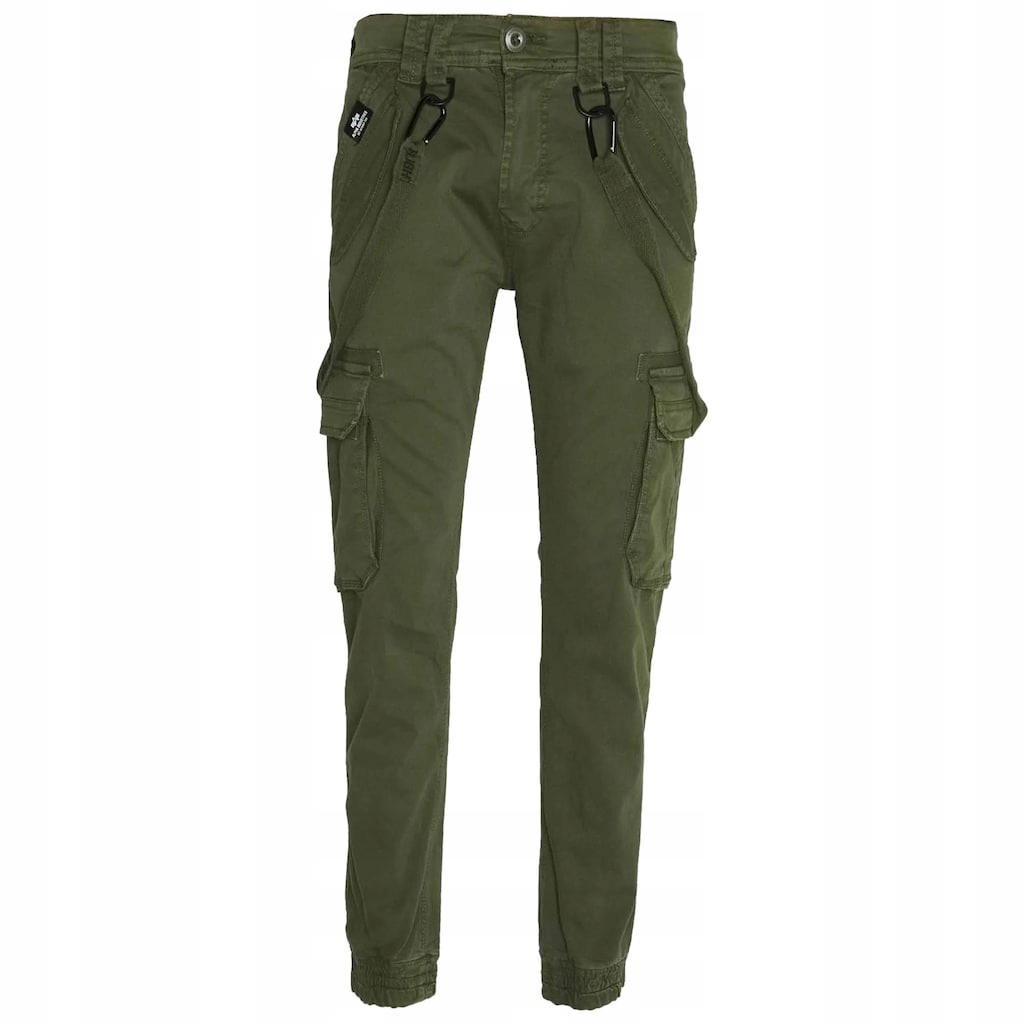 Pánské taktické kapsáče kalhoty Alpha Industries Utility Dark Olive 30