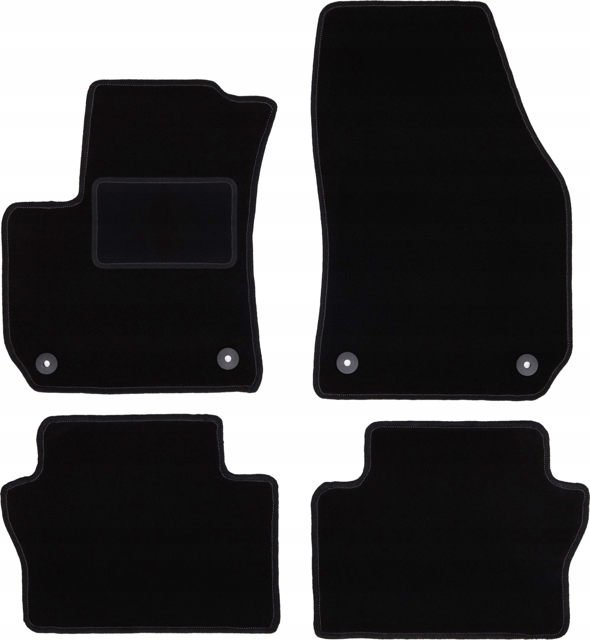 Autokoberce velurové pro Opel Zafira B minivan (2005-2014)