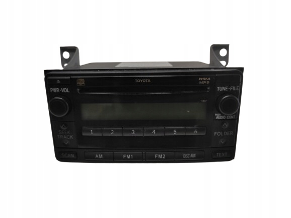 TOYOTA YARIS II 2 05- RADIO CD 86120-52490 USA