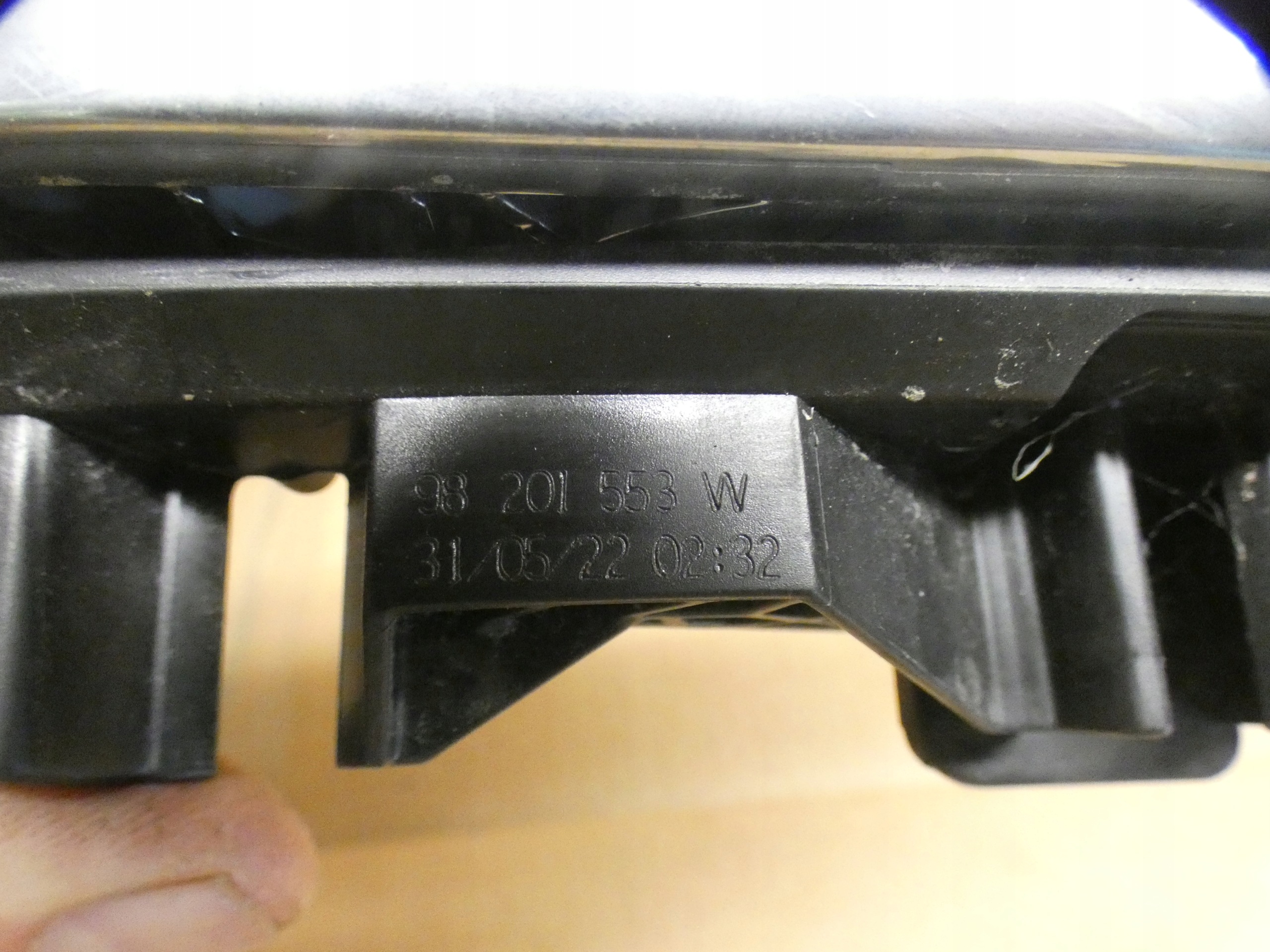 handle inner rear Peugeot 3008 and 98201553W