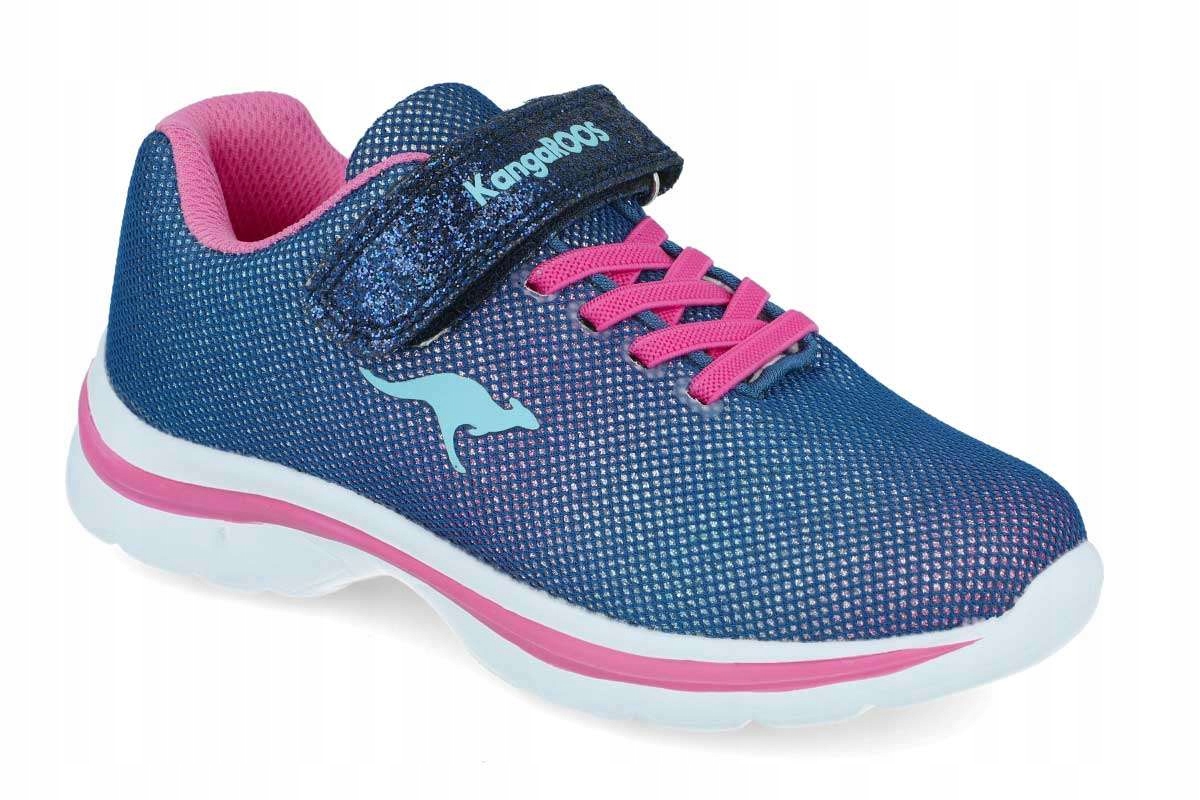 

Sneakersy dziewczęce KangaROOS 18315 brokat R32